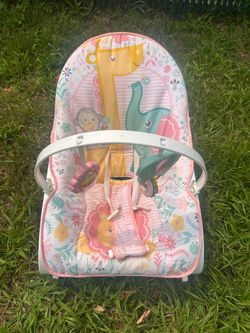 Baby Bouncer Rocker with Toy Bar