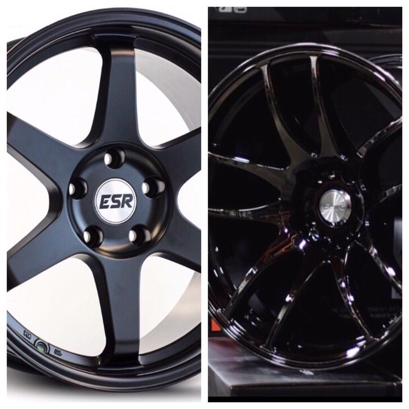 ESR Rim 18" fit 5x114 5x120 5x100 (only 50 down payment/ no CREDIT CHECK)