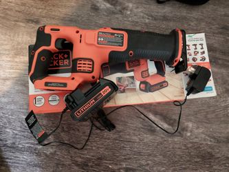 BLACK+DECKER 20V Cordless Reciprocating Saw