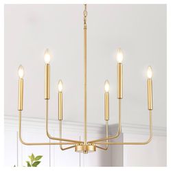 Chandelier Dorado