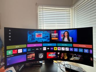 45” OLED LG Curved Ultrawide Smart Monitor