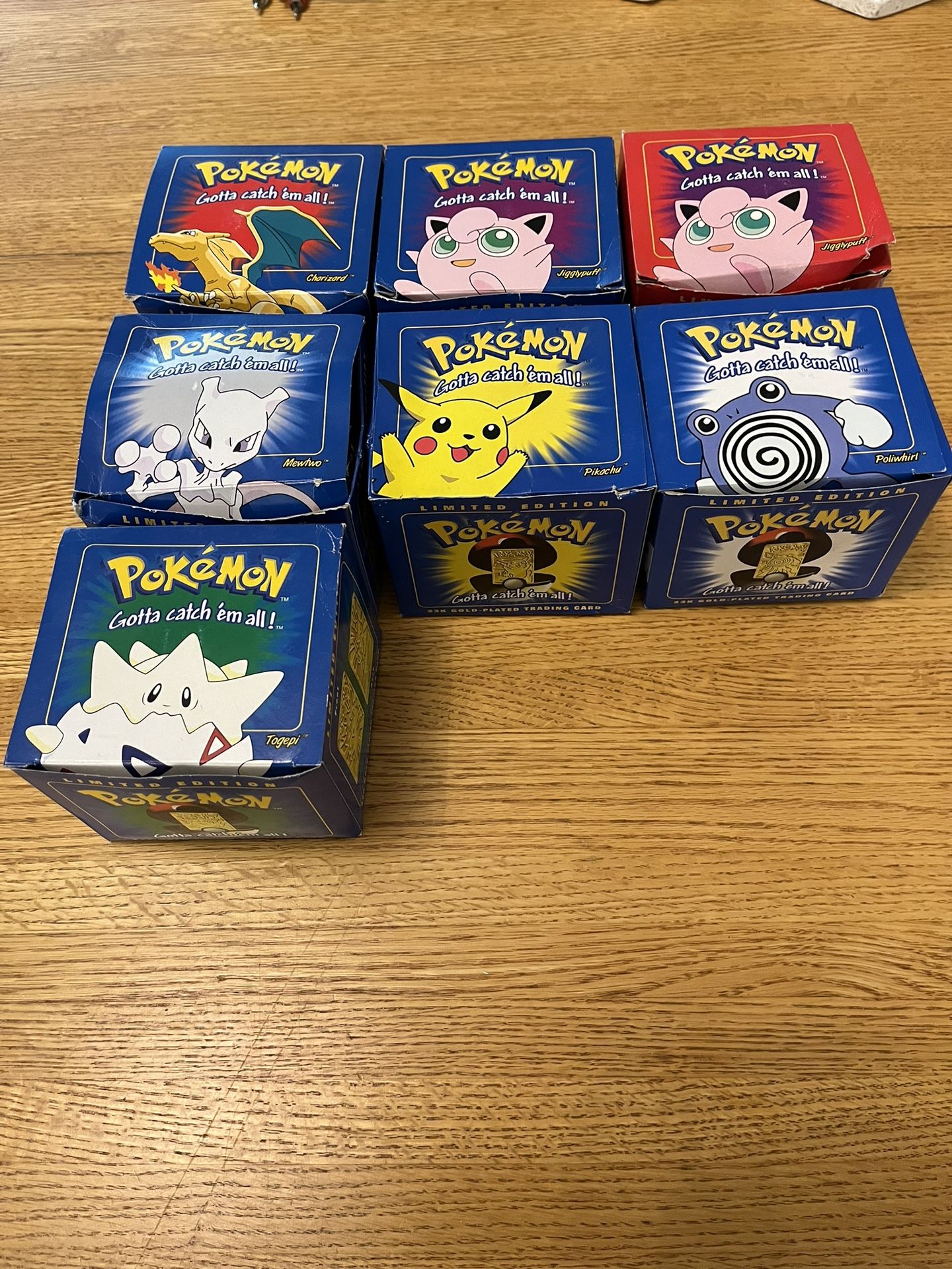 Pokémon Limited Edition With Gold Card’s and Pokémon Ball’s