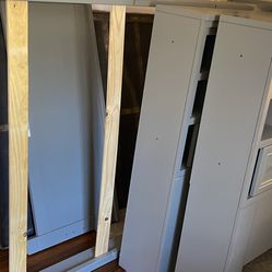 Full Size Kids Day Bed With Bookshelves