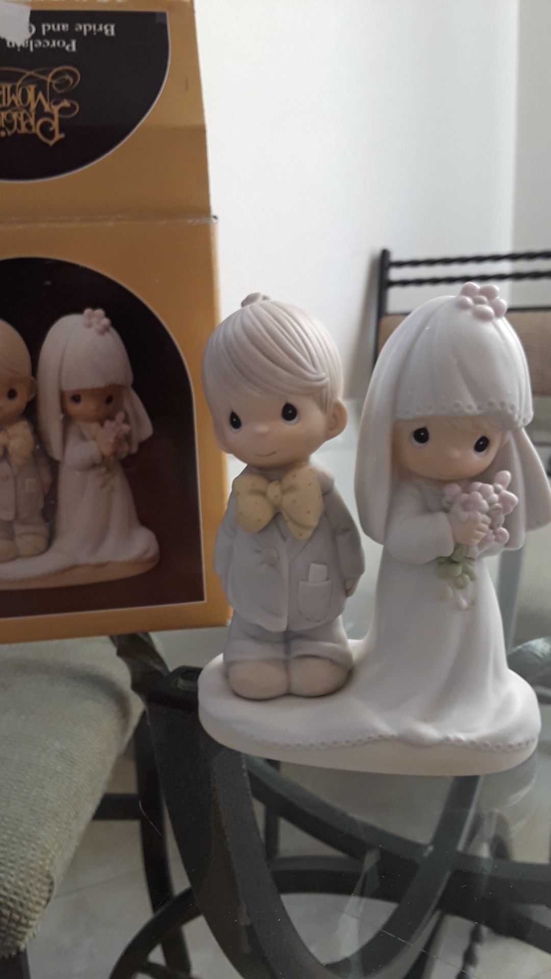 Precious Moments "The Lord Bless and Keep You" collectible statue. Perfect used condition.