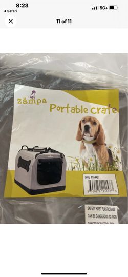 Zampa Portable Pet Crate