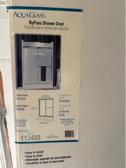 Shower Door for 48” Shower