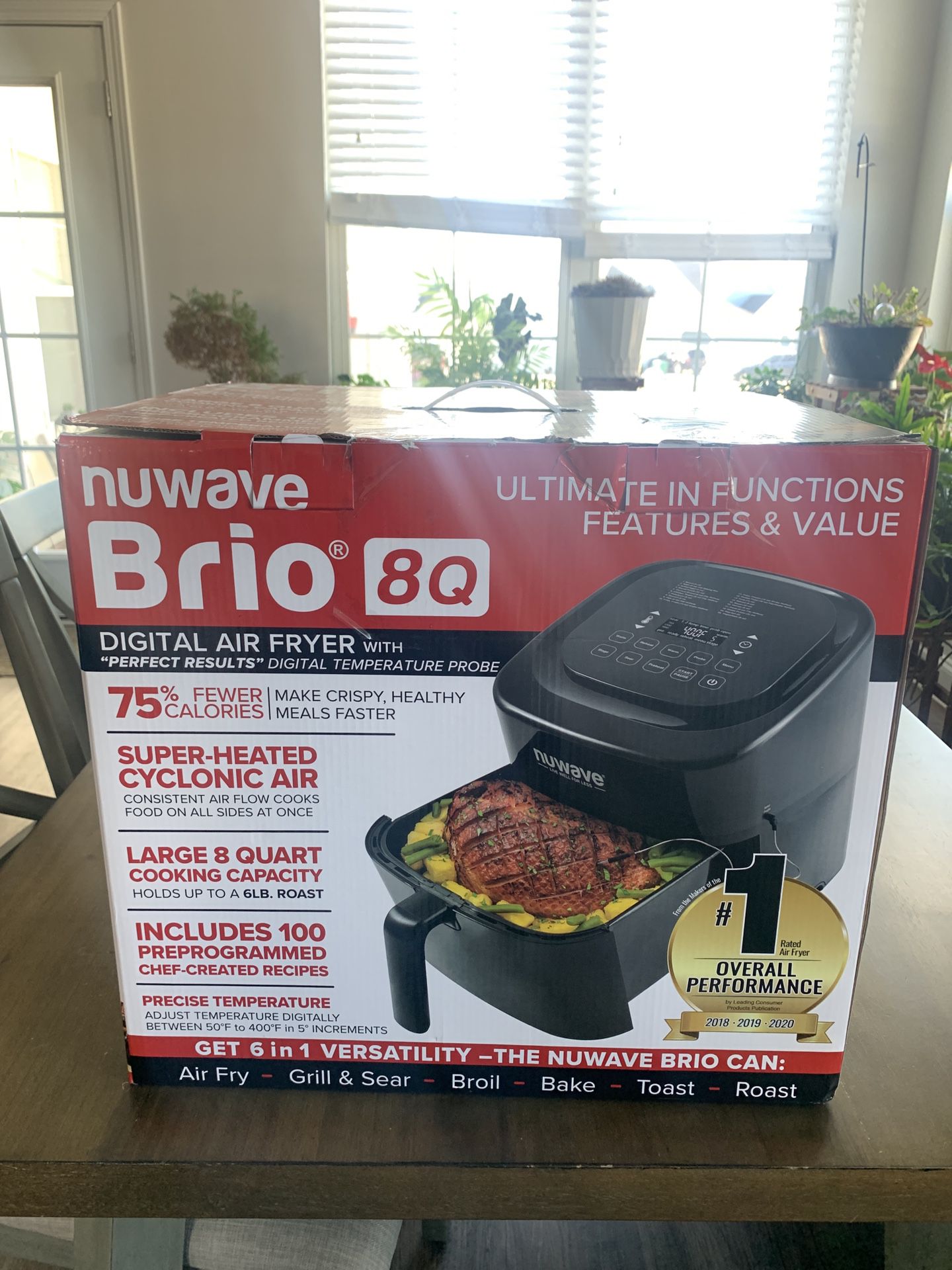 Digital Air Fryer Nuwave Brio 8q 