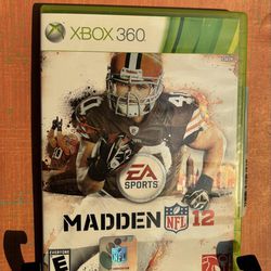 Madden NFL 12 By EA Sports XBOX360 