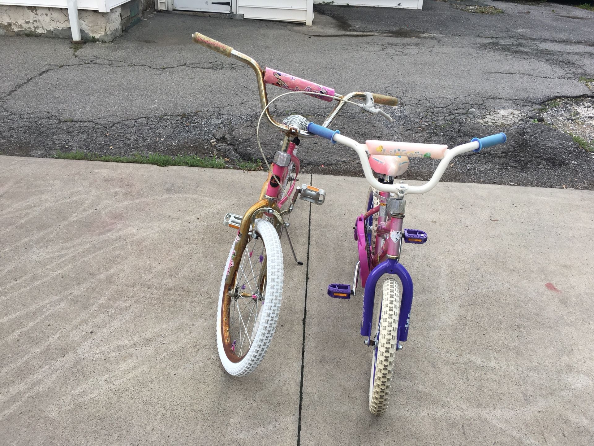 Two nice bikes.