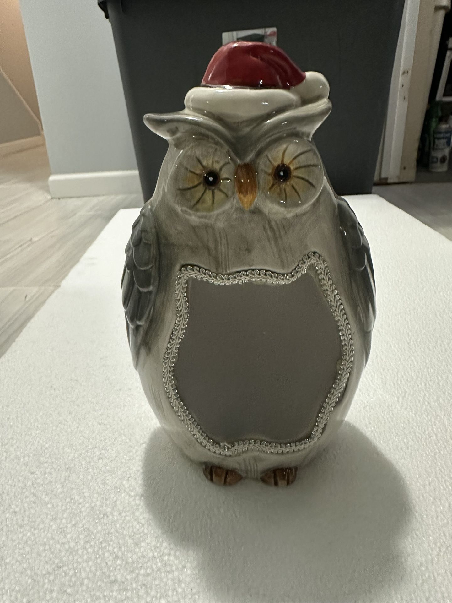 Light Up Santa Hat Owl