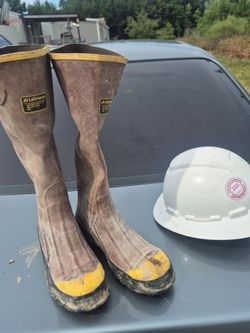 La crosse steel toe water boots