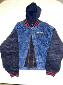 Bear Denim Bomber Jacket