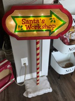 Christmas sigh decor