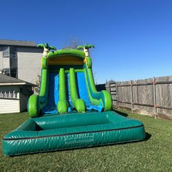 USED Waterslide Bounce House 