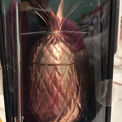 Pineapple Tumbler Rose Gold 