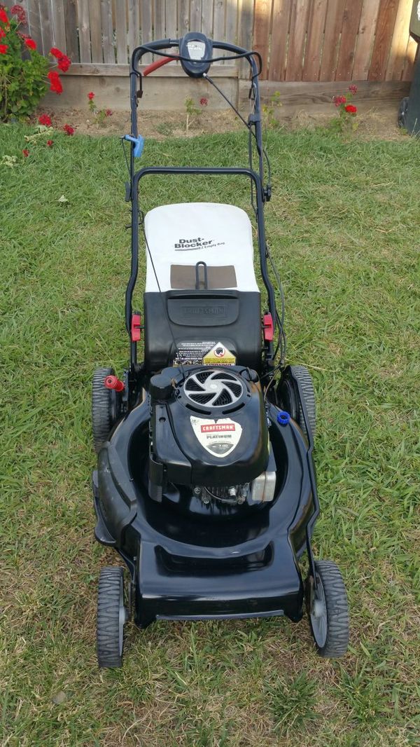 Craftsman 7 00hp Platinum 190cc Walk Behind Self Propelled Lawn 200sold