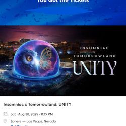 UNITY Tickets