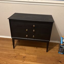 credenza/drawers - real oak wood