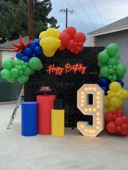 Multicolor Balloon Garland Aka Balloon Arch