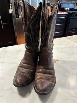 Ariat Heritage Western R Toe Boots 10010266 Embroidered Cowgirl Brown Women 9.5B