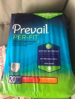 Adult diapers $8