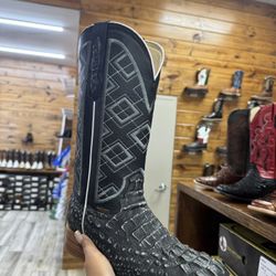 pitón negro boot 