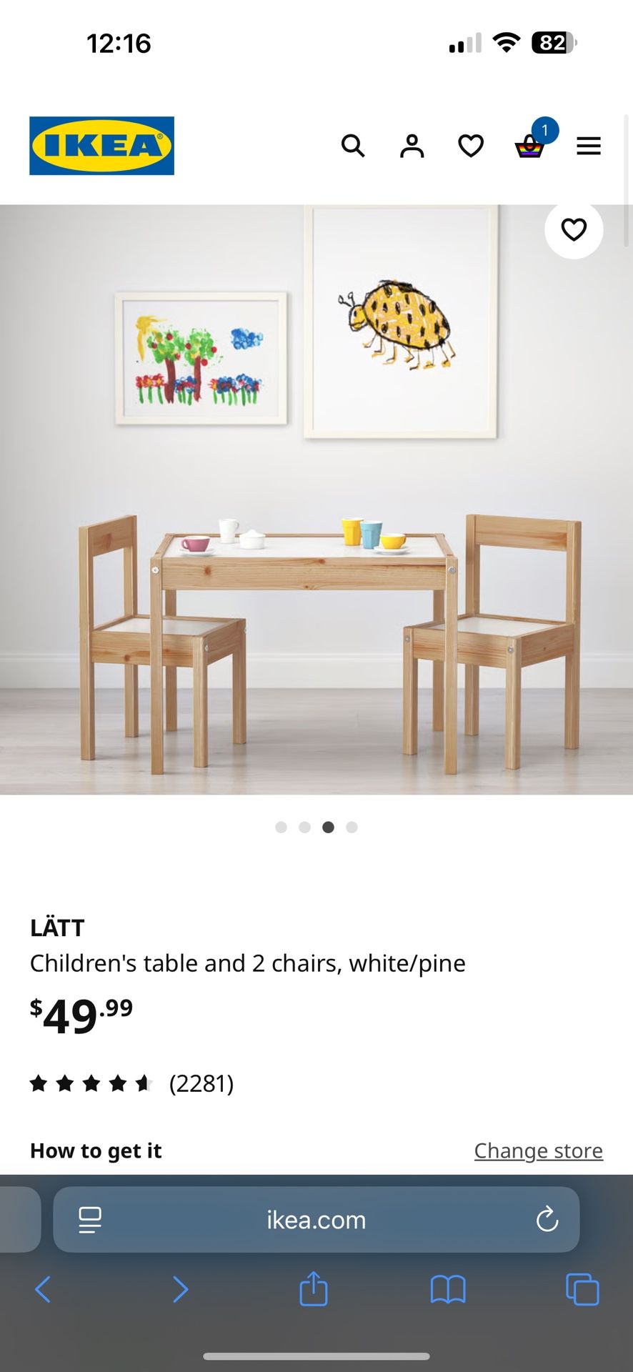 Kids Chair Table