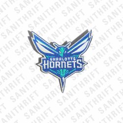NBA Team Patch Charlotte Hornets Embroidered Iron On Patch