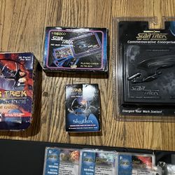 Star Trek Collectibles. Along With Other Sci-fi Cards