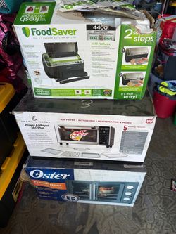Counter Ovens, Air Fryers, Vacuum