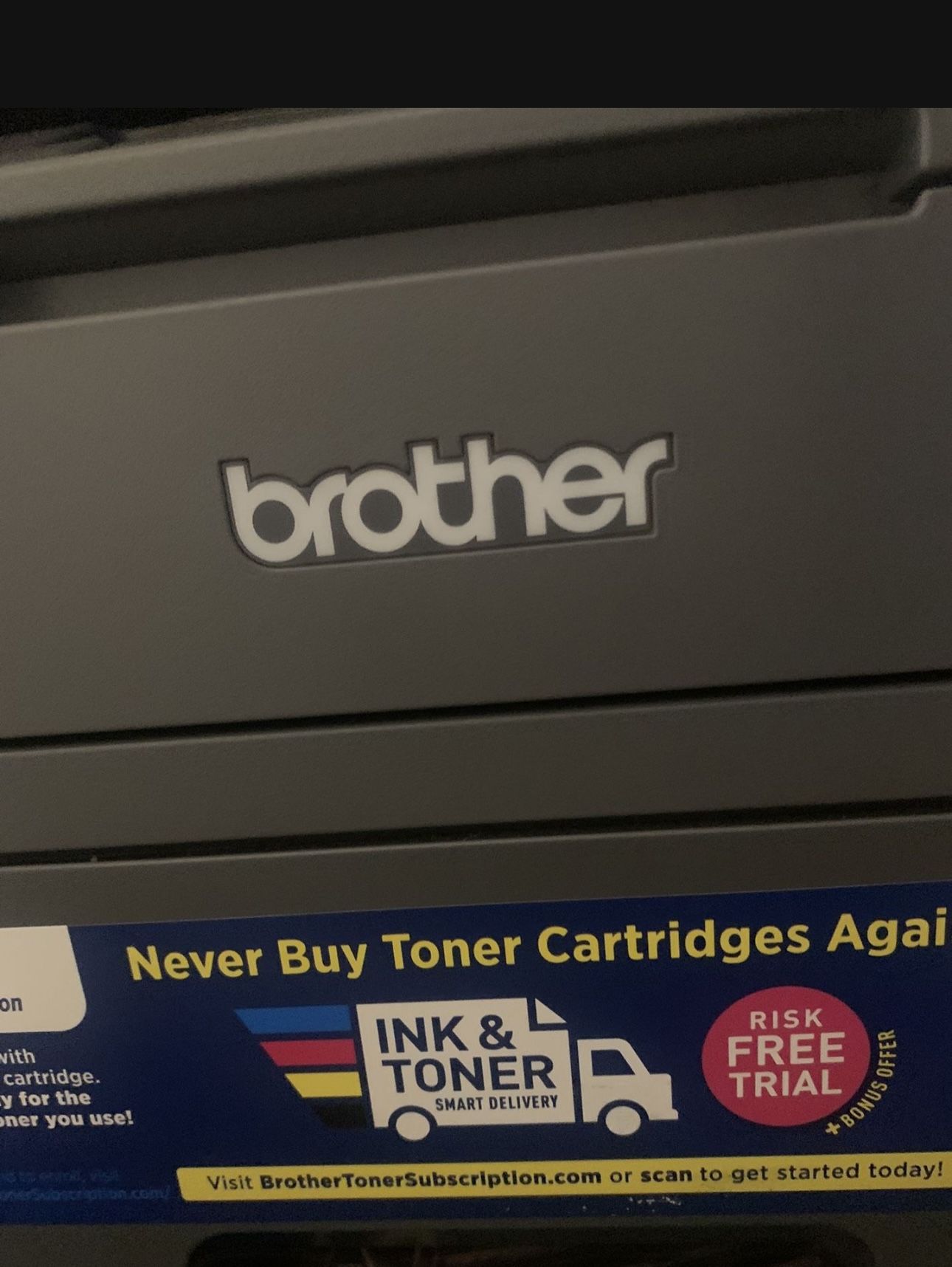 Brother DCP-L2550DW Wireless All-in-One Monochrome Laser Printer, Black - Print Scan Copy - 2400 × 600 dpi, 36 ppm, 128MB Memory, 250-Sheet, 50-Sheet