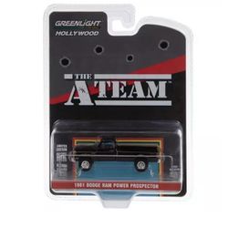 Greenlight Hollywood The A Team 1981 Dodge Ram Power Prospector  Die Cast Car
