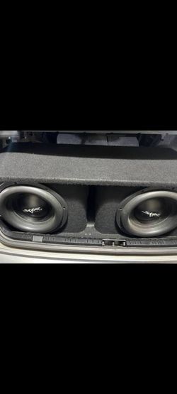 Skar Audio 3000RMS Dual VXF-12 D4 ported encloser wired  1ohm