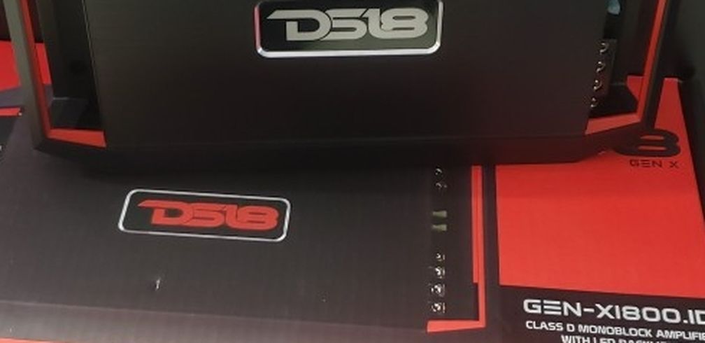 DS18 1800.1 SUB AMPLIFIER GENX1800.1D CLASS D