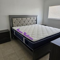 NEW KING PILLOW TOP MATTRESS AND BOX SPRING