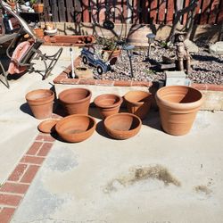 Clay Plant/Garden Pots