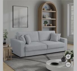 Premium comfort Sofa, Chaise, Queen sleeper! Built in power,USB&