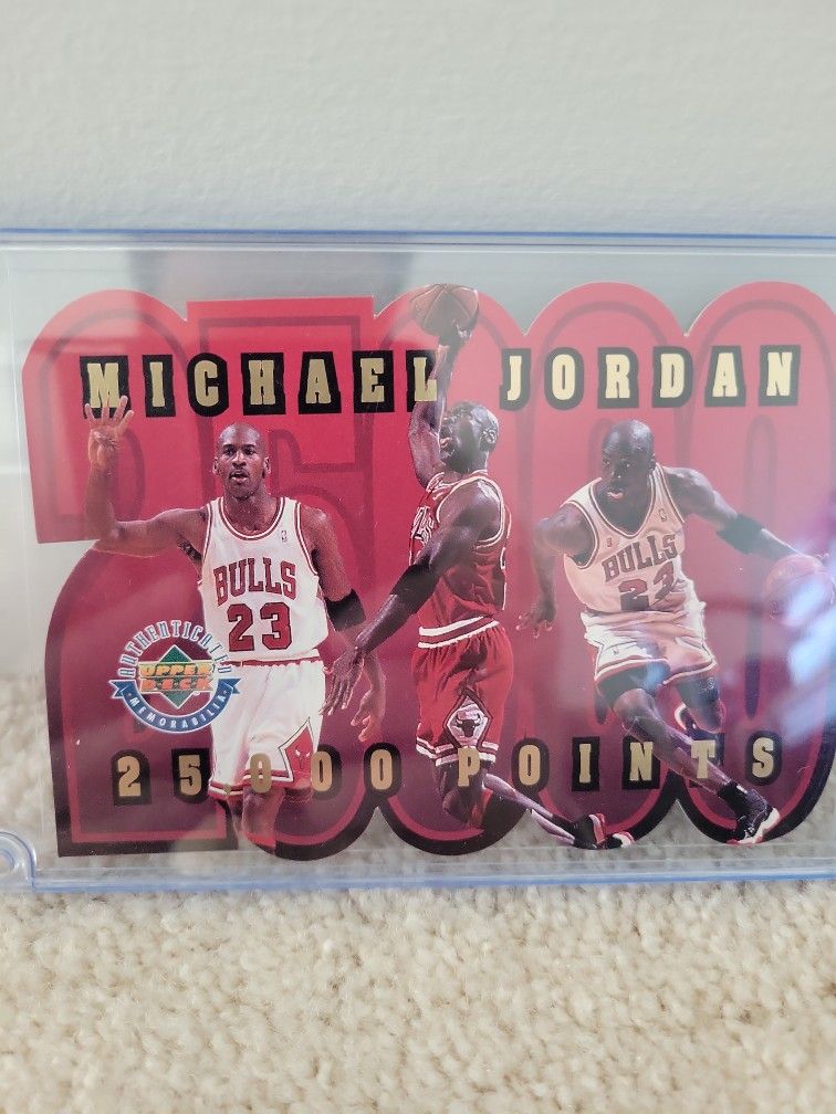 25,000 Point Upper Deck Jordan Card