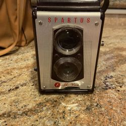 Vintage Original Spartus Full Vue W Flash & Case