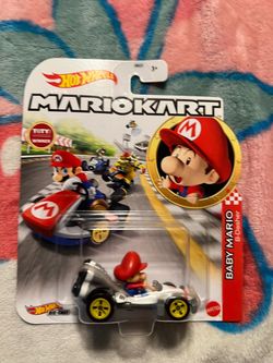 Hot Wheels Mario Kart Baby Mario B-Dasher Die-Cast