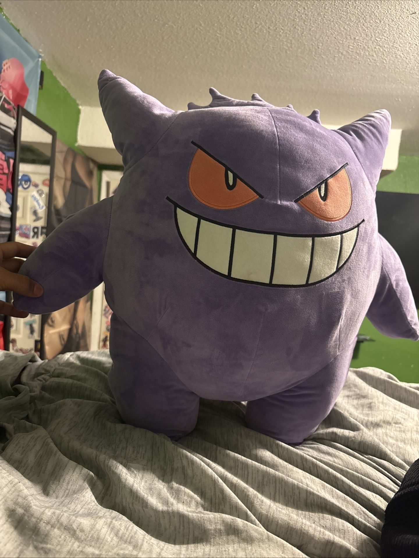 Pokémon Gengar 24” Large Plush 25th Anniversary Limited Edition NWT Mint Rare