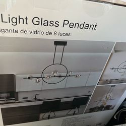 Light glass pendant