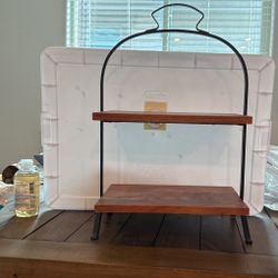 Two Tier Food Stand 