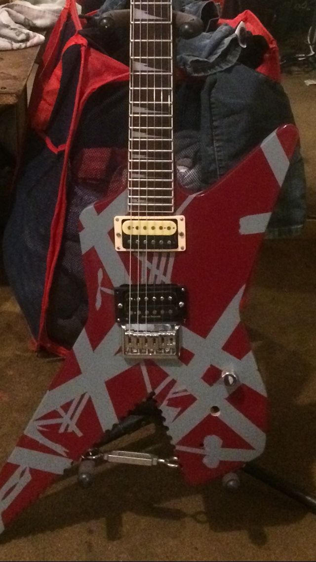 Evh Hand Made Shark Guitar With Ibanez Neck And Duncan Design Pickup For Sale In Pico Rivera Ca Offerup