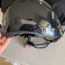 Harley Davidson half helmet