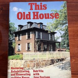 1980 This Old House Soft Cover Book