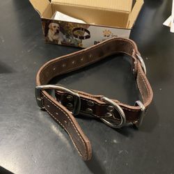 Leather Dog Collar 