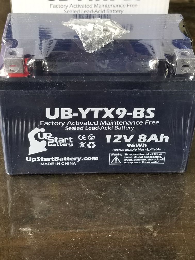 Brand new Motorcycle battery yamaha honda Suzuki kawasaki r6 cbr gsxr zx6r 600 750 600rr r6r