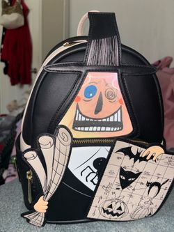 Loungefly Disney Nightmare Before Christmas Mayor Lenticular Mini Backpack