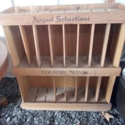 Wooden Wine Rack